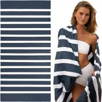 Unyqoos Ultragroot Sneldrogend Microvezel Strandlaken 200x100 cm voor Zandvrije Avonturen en Gemakkelijke Reizen