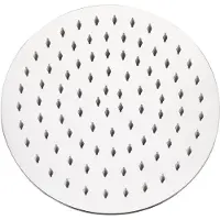 Unyqoos Ultradunne 10-inch Roestvrij Stalen Regendouchekop met Anti-Kalk Technologie en Universele Interface