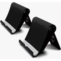 Unyqoos Verstelbare en opvouwbare telefoonhouder set voor smartphones en tablets
