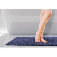 Unyqoos Badmat, Antislip, Zacht en Absorberend, 45 x 75 cm, Geschikt Voor Badkamer
