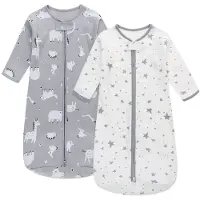 Unyqoos Comfortabele en ademende katoenen babyslaapzakken set voor peuters