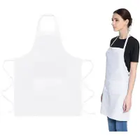 Unyqoos Waterafstotend schort met zakken voor koken en tuinieren
