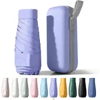 Unyqoos Compacte en Winddichte Paraplu met UV-bescherming voor Reizen en Dagelijks Gebruik