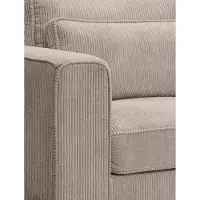Furnilux Almera 1-zitsbank beige-bruin | ruime loungestoel voor ultiem comfort