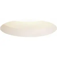 RED - DESIGN RENDL RENDL MIA R: Inbouwlamp van gips/zijdeglanzend acryl, 230 V, E27, 2 x 18 W, R10444