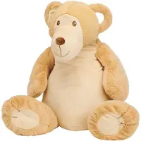 Happy horse Beer Bram Knuffel 52 cm - Beige - Baby knuffel