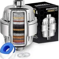 OEM 15-traps waterfilter voor douchekop - Douchekopfilter - Kraanfilter met waterfilterfunctie