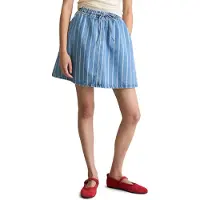 Marc o'polo DENIM Rok hemelsblauw / offwhite