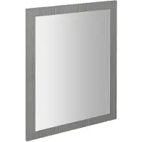 Sapho Nirox spiegel met lijst 60x80cm, Zilver Eiken