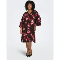 ONLY Carmakoma Carcamille Korte Jurk Dames Roze 48