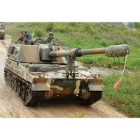 ACADEMY Modelbouwpakket Auto - 13312 ROK Army K9 Self-Propelled Gun - Zuid-Koreaans Zelfrijdende Artillerie Plastic - 1:48 - Modelbouw