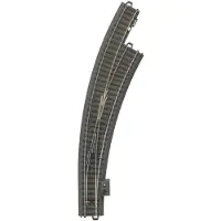 Märklin H0 C-rails (met ballastbed) 24772 Slanke wissel, Rechts 1 stuk(s)