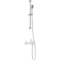 vidaXL Douche Systeem Set Chroom 70 cm Roestvrij staal