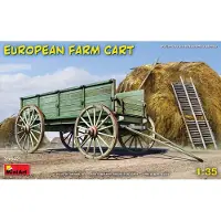 Mini art European Farm Cart