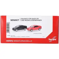 Herpa Opel Coupé, Zwart / Rood (Minikit 2 St.)