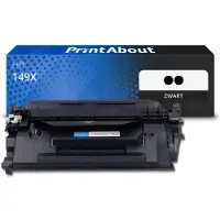 PrintAbout Toner 149X (W1490+1490X) Zwart Multipack Hoge capaciteit geschikt voor HP