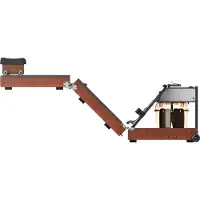 King Smith KingSmith WM10 - Inklapbare Roeimachine met Water- & Magnetische Weerstand - Opvouwbaar Tri-Fold Design - 32 Niveaus - KS Fit App & Kinomap - Roeitrainer voor Thuis - Tot 150 kg Belastbaar