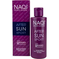 Naqi After Sun Sport - Aftersun Lotion - Hydrateert, Kalmeert en Herstelt de Huid na Zonblootstelling - 125 ml
