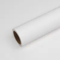 Unyqoos Kleeffolie voor Meubels en Wanden - Witte Matte Zelfklevende Decoratieve Folie 40cm x 300cm