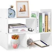 OEM Wandorganizer voor doe-het-zelf projecten, boekenplank, tafeldisplay, tafelrek voor kantoor en huis (wit)