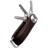 OrbitKey Sleutel Organizer Pro mahogany