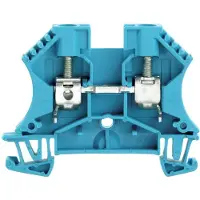 Weidmuller 1020280000-100 Doorgangsserieklem Schroeven Blauw 100 stuk(s) Piece