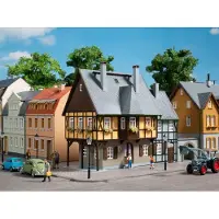 Auhagen 12343 H0, TT Woning Bahnhofstr. 1