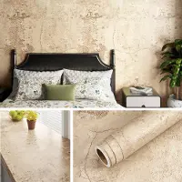 Unyqoos Waterdicht zelfklevend betonlook behang voor diverse interieurs en toepassingen