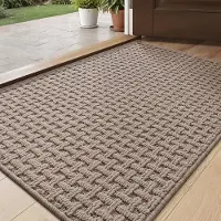 Unyqoos Absorberende Antislip Deurmat voor Binnen en Buiten met Wasbare Eigenschappen