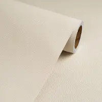 Unyqoos Waterdichte zelfklevende beige folie voor keuken en meubels met betonlook