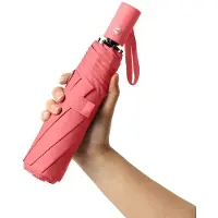 Unyqoos Compacte en stevige opvouwbare paraplu met UV-bescherming voor alle weersomstandigheden
