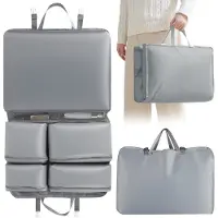 Unyqoos 7-in-1 Reisorganizer set – Packzakken met 7 compartimenten voor kleding en accessoires, opbergzakken voor koffers en dagelijks gebruik