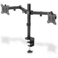Digitus Double 2Xlcd Desk Monitorsteun Voor Schermen Tot 32 Inch, 2X8Kg, Kantel- En Draaibaar