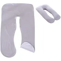 Unyqoos Comfortabele en veelzijdige kussenhoes voor U-vormig zwangerschapskussen