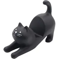 Unyqoos Creatieve telefoonhouder met kattenontwerp voor bureau en tafelgebruik