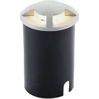 LUCANDE Buitenverlichting , Milara, dimbare, Metallic, Terras, Aluminium, Modern