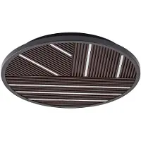 LUCANDE Plafondlamp , Orven, dimbare, Zwart, Woonkamer, Metaal, Modern