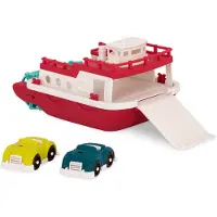 Babymask Wonder Wheels ferryboot met 2 auto's
