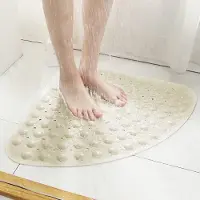 Unyqoos Antislip douchemat met massagefunctie en afvoergaten voor veiligheid en comfort