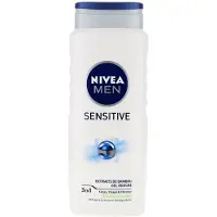 Nivea Men Sensitive 3in1 Douchegel Lichaam Gezicht en Haar 500 ml