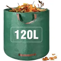 Unyqoos Ruime en herbruikbare tuinafvalzakken met handvatten voor eenvoudig tuinieren