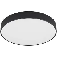 Arcchio Plafondlamp , Noabelle, dimbare, Zwart, Keuken, Metaal, Modern