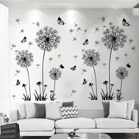Unyqoos Decoratieve paardenbloem muurstickers voor diverse ruimtes en oppervlakken