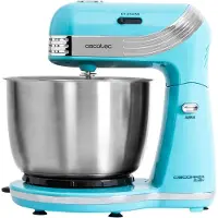 Cecotec Küchenmaschine Cecomixer Easy. 250 W, oszillierende Bewegung, 3L Fassungsvermögen, Edelstahlschüssel, 5 Funktionen: Kneten, Schlagen, Mischen, Montieren, Emulgieren, 6 Geschwindigkeiten, Blau
