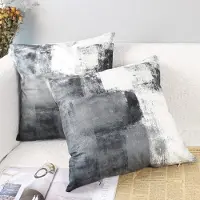 Unyqoos Elegant en Stijlvol Set van 2 Decoratieve Fluwelen Kussenslopen voor Bank en Tuin, 50 x 50 cm