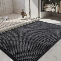 Unyqoos Absorberende en Antislip Chenille Badmat voor Veiligheid en Comfort 40 x 120 cm