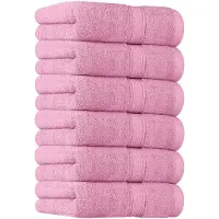 Unyqoos Luxueuze Zesdelige Set Handdoeken van Hoogwaardig Katoen voor Optimaal Comfort en Absorptie