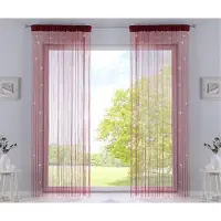 Unyqoos Gezellige en Flexibele Draadgordijnen voor Stijlvolle Interieurdecoratie - Set van 2