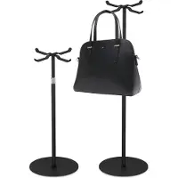 Unyqoos Verstelbare metalen standaard voor handtassen en accessoires thuis of in winkel