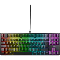 Cherry K4V2 TKL Toetsenbord Kabelgebonden, USB QWERTZ, Duits Zwart RGB-verlichting